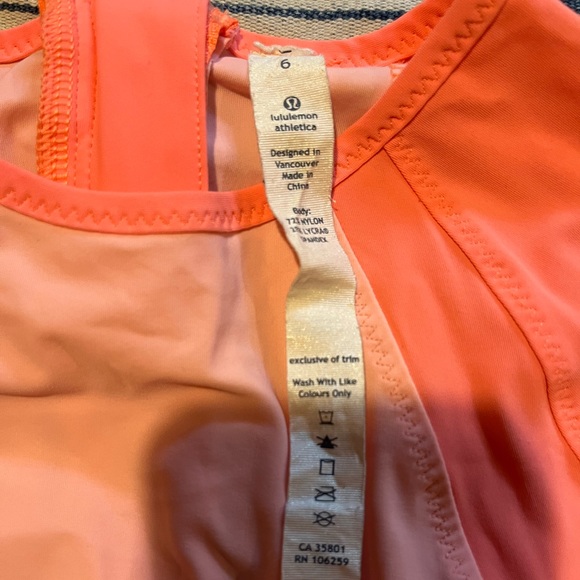 Lululemon Rashguard size 6 - Picture 6 of 7